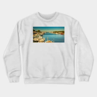 Falmouth Harbor, Cape Cod Crewneck Sweatshirt